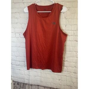 Men's Training Tank top size Medium Red stripes